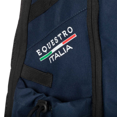 Sac à dos technique multipoche Equestro x FISE Marine blazer Bleu marine