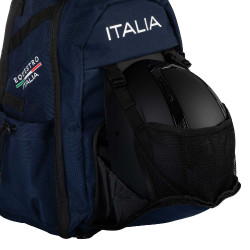Sac à dos technique multipoche Equestro x FISE Marine blazer Bleu marine