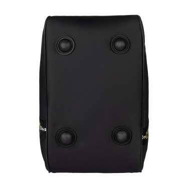 Sac à bottes et casque Equestro en tissu technique Noir Sac à bottes et casque Equestro en tissu technique Noir