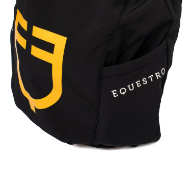 Sac à bombe Equestro avec poches latérales Noir