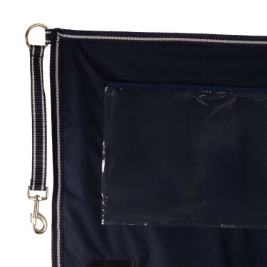 Tenture de box Supreme avec logo 130×120 Marine Bleu marine