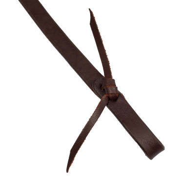 Rênes western Lakota 5/8" Huilé Marron