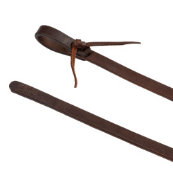 Rênes séparées Pool's 5/8" Huilé Marron