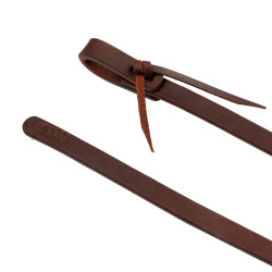 Rênes séparées Pool's 3/4" Huilé Marron