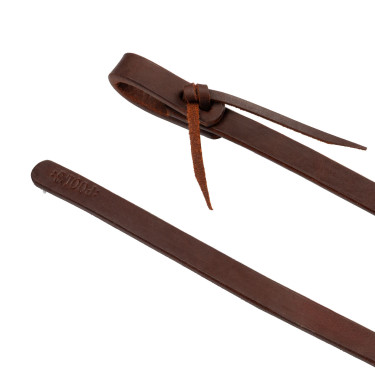 Rênes séparées Pool's 3/4" Huilé Marron