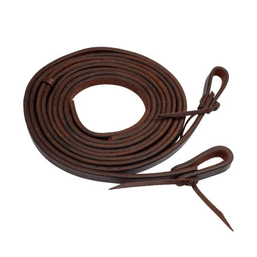 Rênes western séparées 5/8" en cuir – Equi-Clic