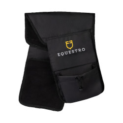 Protège-étriers Equestro en polyester Marron foncé