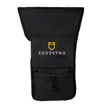 Protège-étriers Equestro en polyester Marron foncé