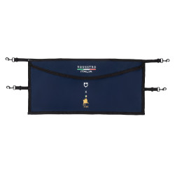 Porte de box Equestro x FISE avec logo brodé Marine blazer Bleu marine Porte de box Equestro x FISE avec logo brodé Marine blazer Bleu marine