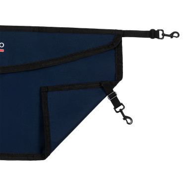 Porte de box Equestro x FISE avec logo brodé Marine blazer Bleu marine Porte de box Equestro x FISE avec logo brodé Marine blazer Bleu marine