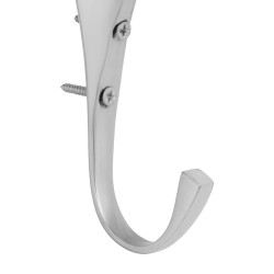 Porte bride de cheval en laiton massif Supreme Argent