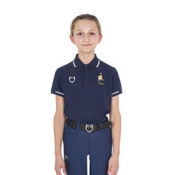 Polo d’équitation enfant technique Equestro x FISE