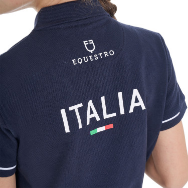 Polo d’équitation enfant technique Equestro x FISE