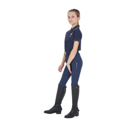 Polo d’équitation enfant technique Equestro x FISE