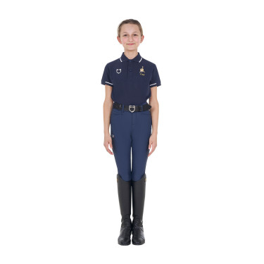 Polo d’équitation enfant technique Equestro x FISE