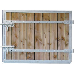 Porte de box Pro pin douglas La Gée tirant droit Porte de box Pro pin douglas La Gée tirant droit