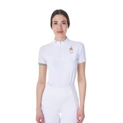 Polo de concours équitation femme Equestro x FISE