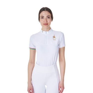 Polo de concours équitation femme Equestro x FISE