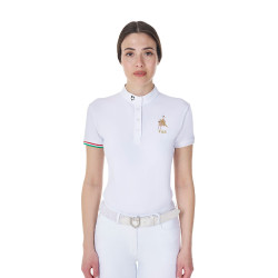 Polo d’équitation concours femme Equestro x FISE slim