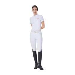Polo d’équitation concours femme Equestro x FISE slim