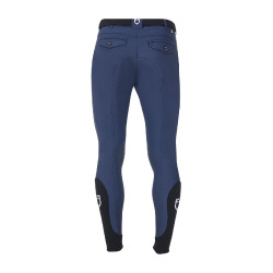 Pantalon d’équitation homme Equestro x FISE grip genoux Marine blazer Bleu marine Pantalon d’équitation homme Equestro x FISE grip genoux Marine blazer Bleu marine