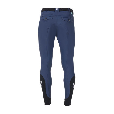 Pantalon d’équitation homme Equestro x FISE grip genoux Marine blazer Bleu marine Pantalon d’équitation homme Equestro x FISE grip genoux Marine blazer Bleu marine
