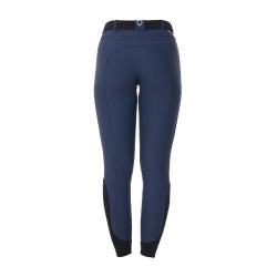 Pantalon d’équitation femme grip genoux Equestro x FISE