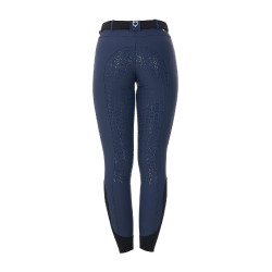 Pantalon d’équitation femme Equestro x FISE full grip Marine blazer Bleu marine Pantalon d’équitation femme Equestro x FISE full grip Marine blazer Bleu marine