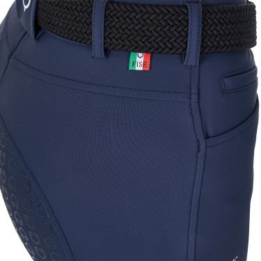 Pantalon d’équitation femme Equestro x FISE full grip Marine blazer Bleu marine Pantalon d’équitation femme Equestro x FISE full grip Marine blazer Bleu marine