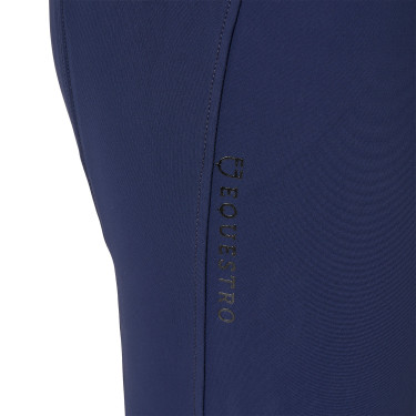 Pantalon d’équitation femme Equestro grip genoux taille haute Marine blazer Bleu marine
