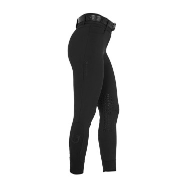 Pantalon d’équitation femme Equestro grip genoux taille haute Noir Pantalon d’équitation femme Equestro grip genoux taille haute Noir