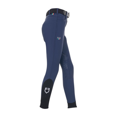 Pantalon d’équitation enfant unisexe grip genoux | Equestro x FISE Pantalon d’équitation enfant unisexe grip genoux | Equestro x FISE