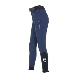 Pantalon d’équitation enfant unisexe grip genoux | Equestro x FISE Pantalon d’équitation enfant unisexe grip genoux | Equestro x FISE
