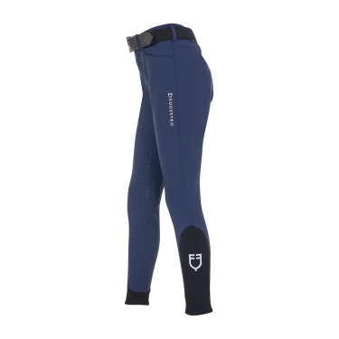 Pantalon d’équitation enfant unisexe grip genoux | Equestro x FISE Pantalon d’équitation enfant unisexe grip genoux | Equestro x FISE