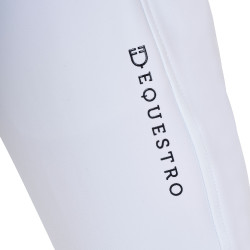 Pantalon d’équitation enfant unisexe Equestro x FISE grip genoux Blanc Pantalon d’équitation enfant unisexe Equestro x FISE grip genoux Blanc