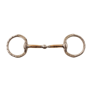 Mors d’équitation western inox POOL’S – filet show