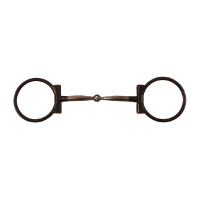 Mors Pool’s D fer bruni avec insert cuivre Mors Pool’s D fer bruni avec insert cuivre