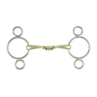 Mors Pessoa inox double brisure Umbria Equitazione