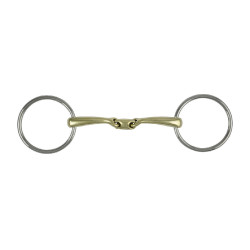 Mors d’équitation olive inox Pro Bits double brisure