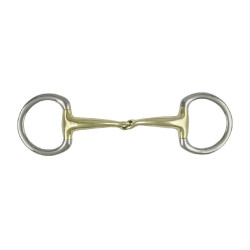 Mors d’équitation double brisure inox Umbria 1258