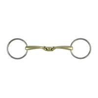 Mors double brisure inox Umbria Equitazione modèle 1257 Mors double brisure inox Umbria Equitazione modèle 1257