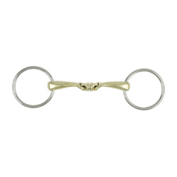 Mors d’équitation double brisure inox Umbria 1255 Mors d’équitation double brisure inox Umbria 1255