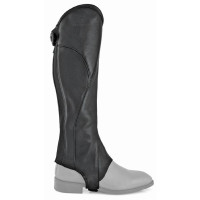 Mini-Chaps Equestro Lincoln cuir Noir
