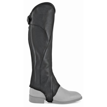 Mini-Chaps Equestro Lincoln cuir Noir Mini-Chaps Equestro Lincoln cuir Noir