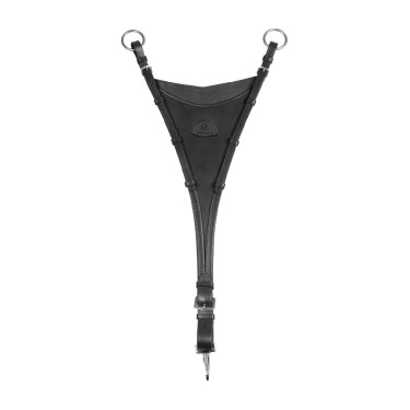 Attache bib de martingale équitation cuir Acavallo Attache bib de martingale équitation cuir Acavallo