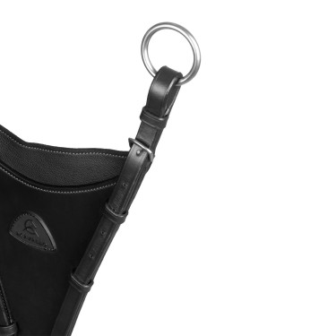Attache bib de martingale équitation cuir Acavallo Attache bib de martingale équitation cuir Acavallo