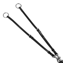 Martingale à anneaux Supreme réglable Noir