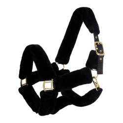 Licol nylon Supreme doublé laine synthétique Premium Noir