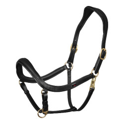Licol cuir Supreme forme suédoise Noir