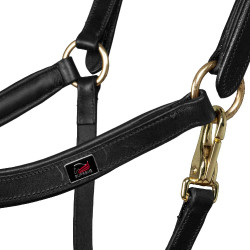 Licol cuir Supreme forme suédoise Noir